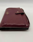 Kate Spade Burgundy Jackson Small Tab Bag