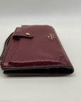 Kate Spade Burgundy Jackson Small Tab Bag