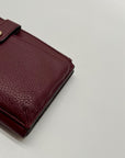 Kate Spade Burgundy Jackson Small Tab Bag