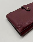 Kate Spade Burgundy Jackson Small Tab Bag