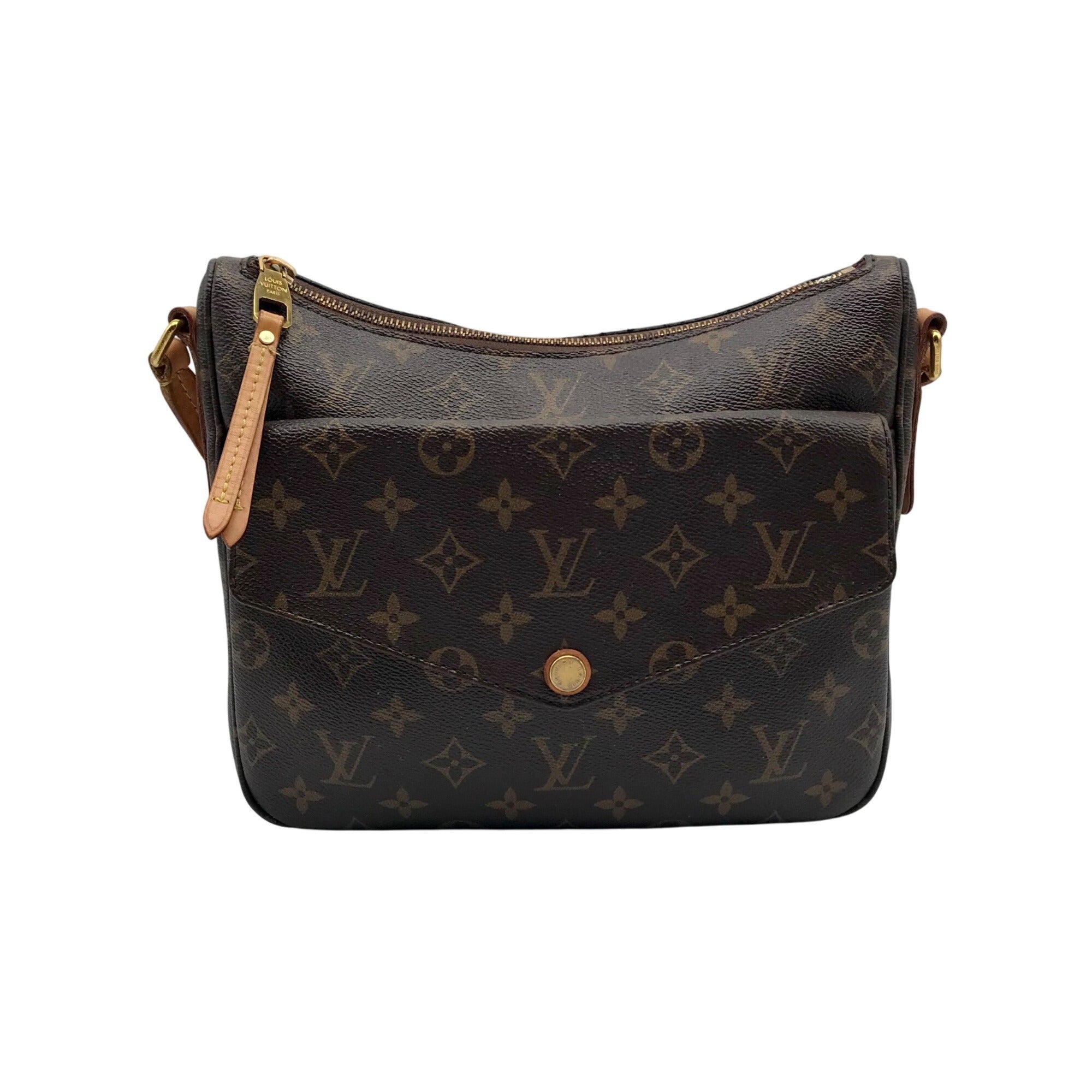 Louis Vuitton Brown Monogram Coated Canvas Mabillon Crossbody Bag