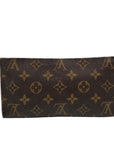 Louis Vuitton Brown Monogram Leather Pouch 