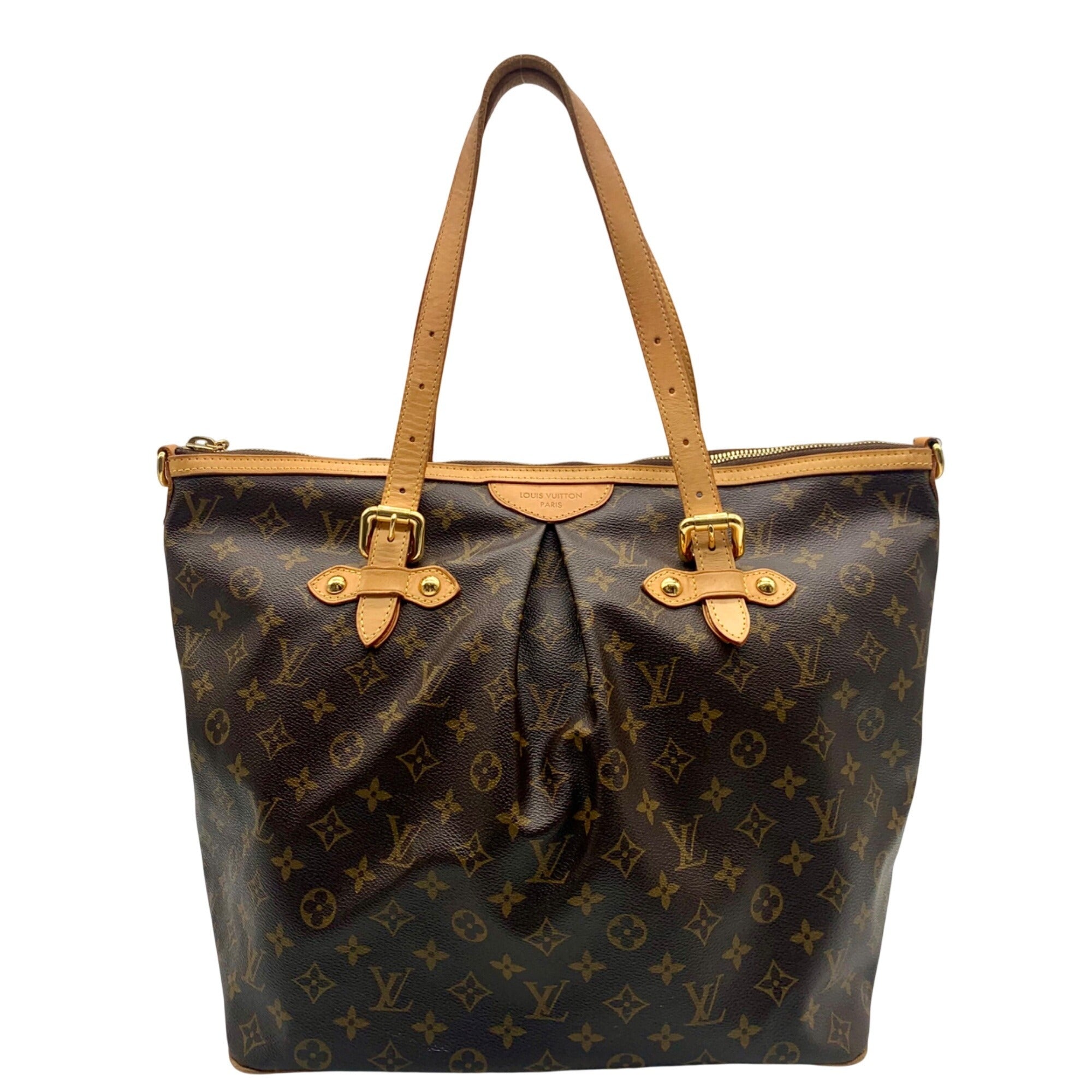 Louis Vuitton Brown Monogram Palermo GM Tote Bag