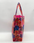 The Icon Tote Pink Floral Print Tote bag