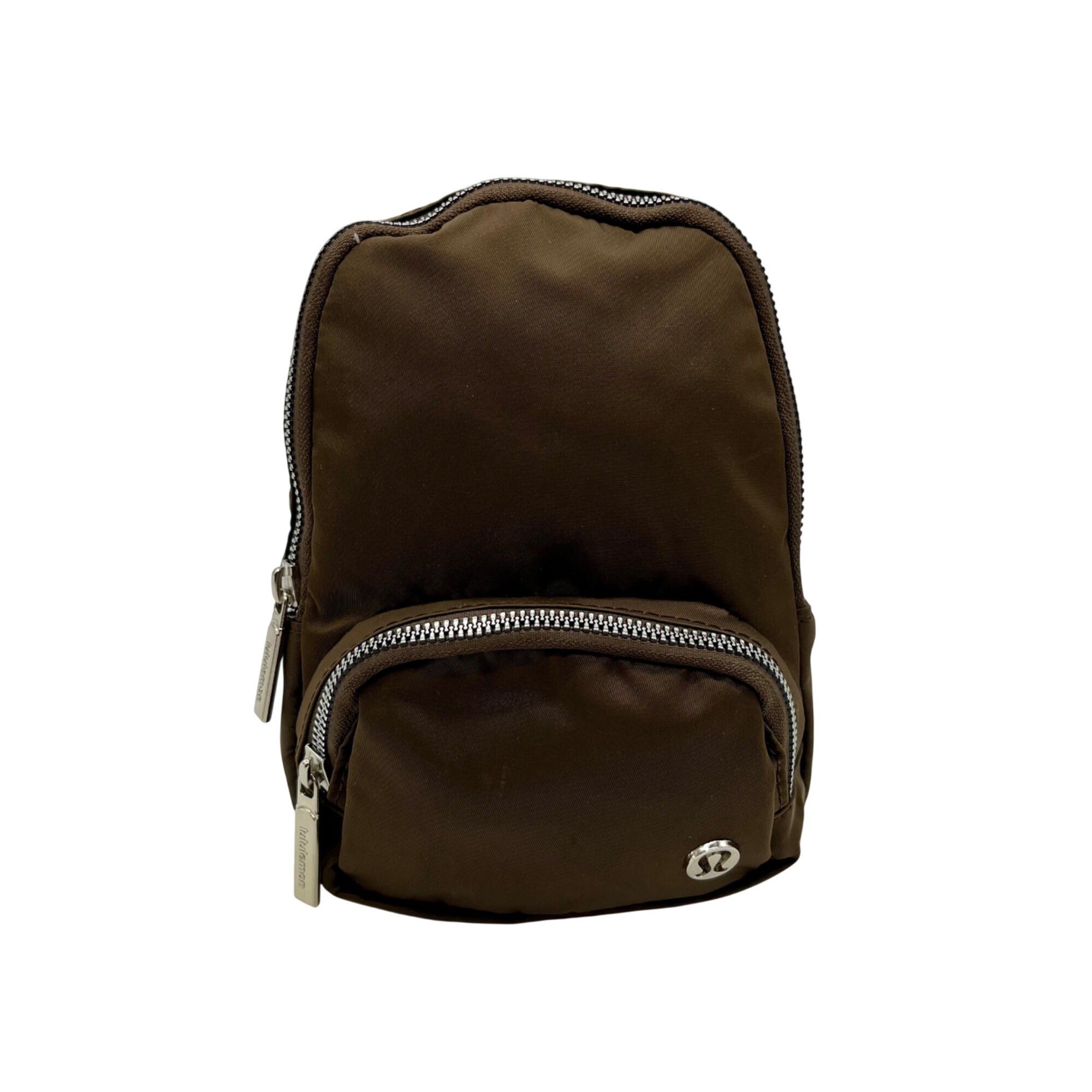 Lululemon Brown Everywhere Backpack Mini Crossbody Bag 