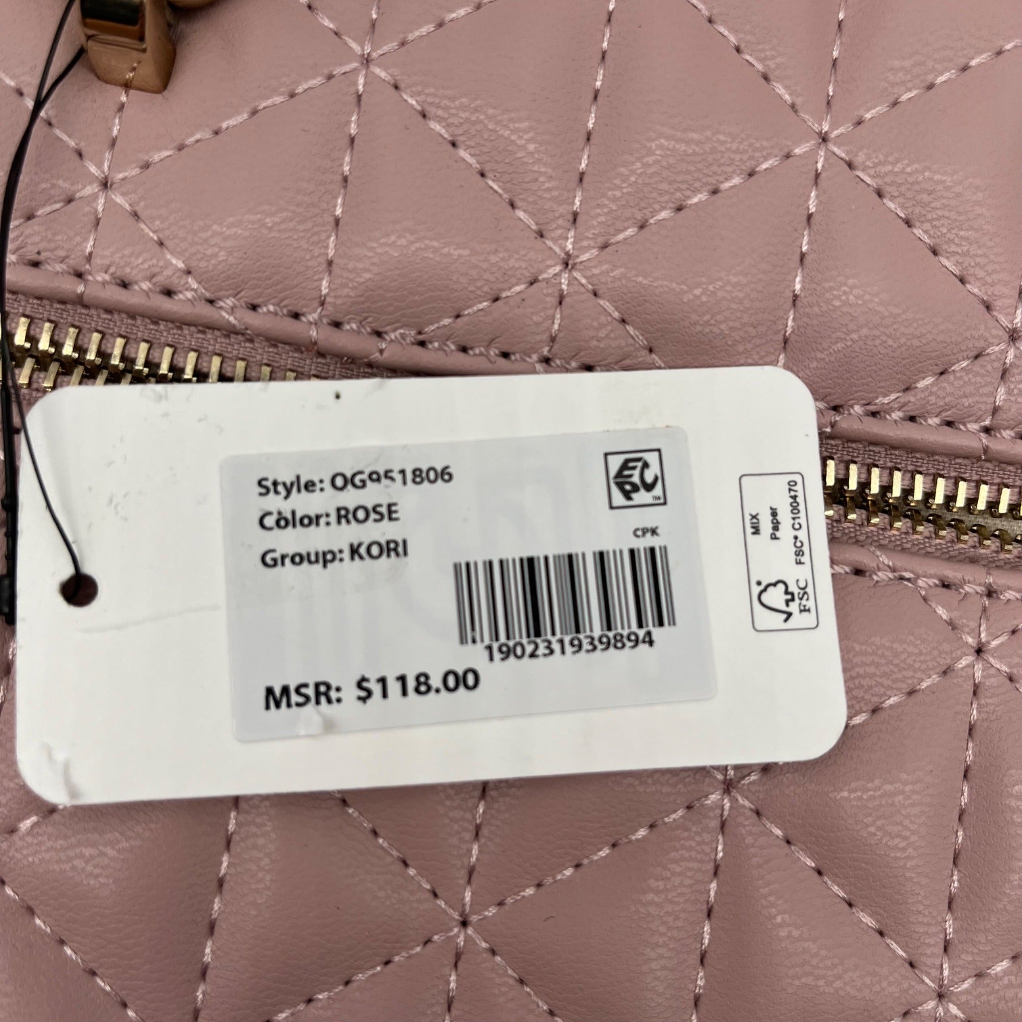 Guess Rose Kori Large Girlfriend Satchel Bag