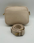 Style & Co Beige Faux Leather Crossbody Bag