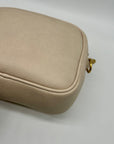 Style & Co Beige Faux Leather Crossbody Bag