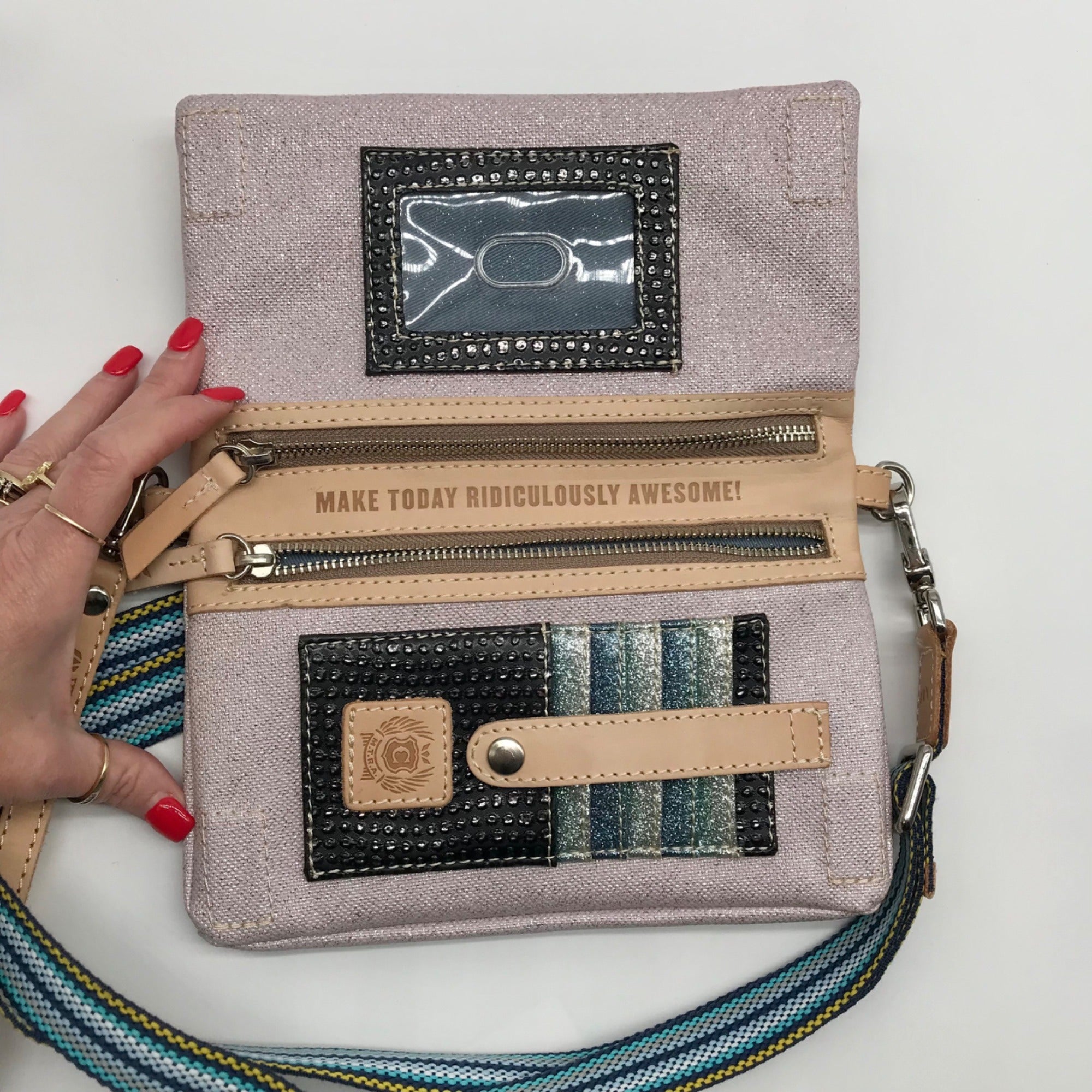 Consuela Pink Fizz Uptown Crossbody Bag