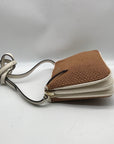 Kate Spade Brown Straw Jackson Crossbody Bag