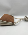 Kate Spade Brown Straw Jackson Crossbody Bag
