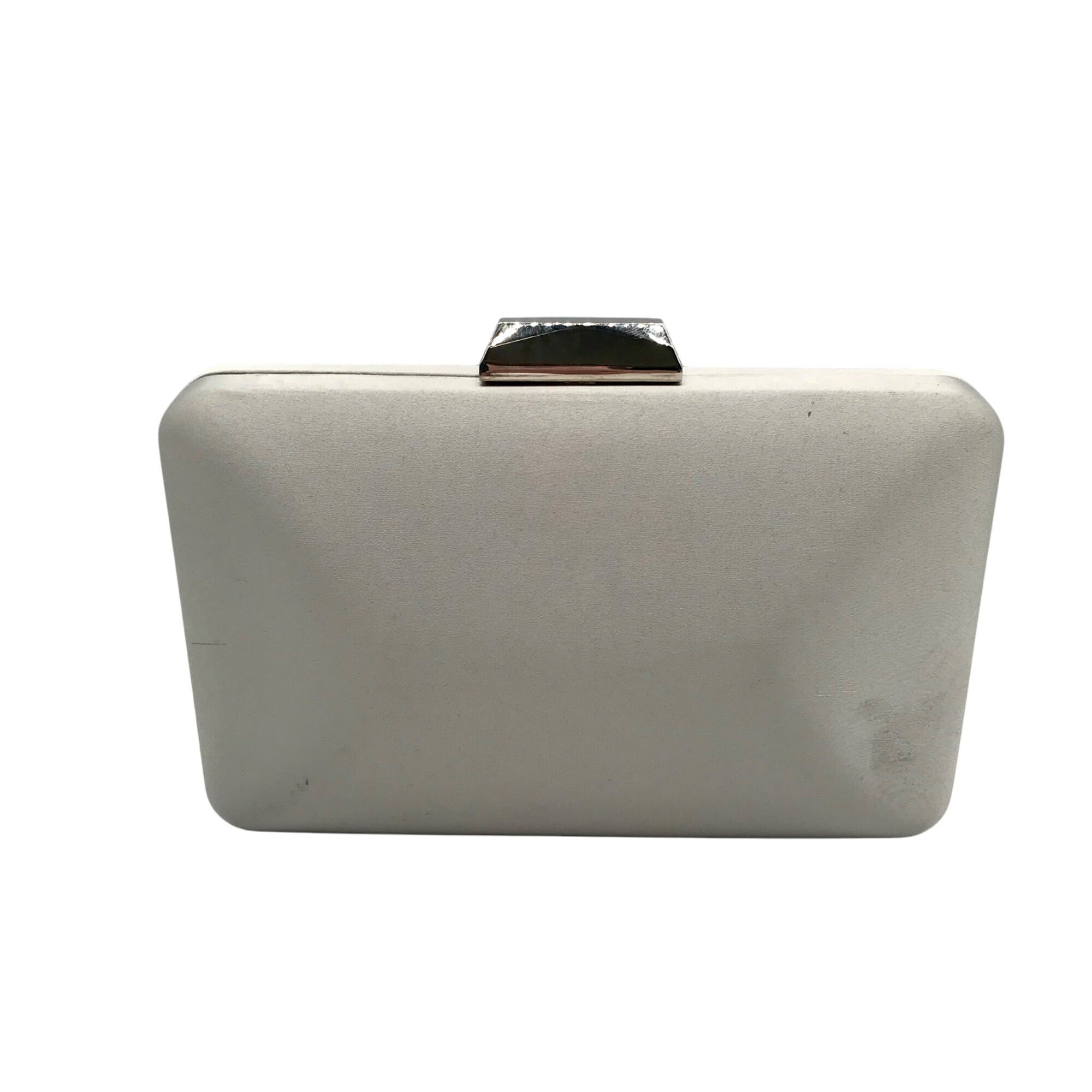 I.N.C. International Concepts Silver Crystal Top Handle Frame Convertible Crossbody Bag