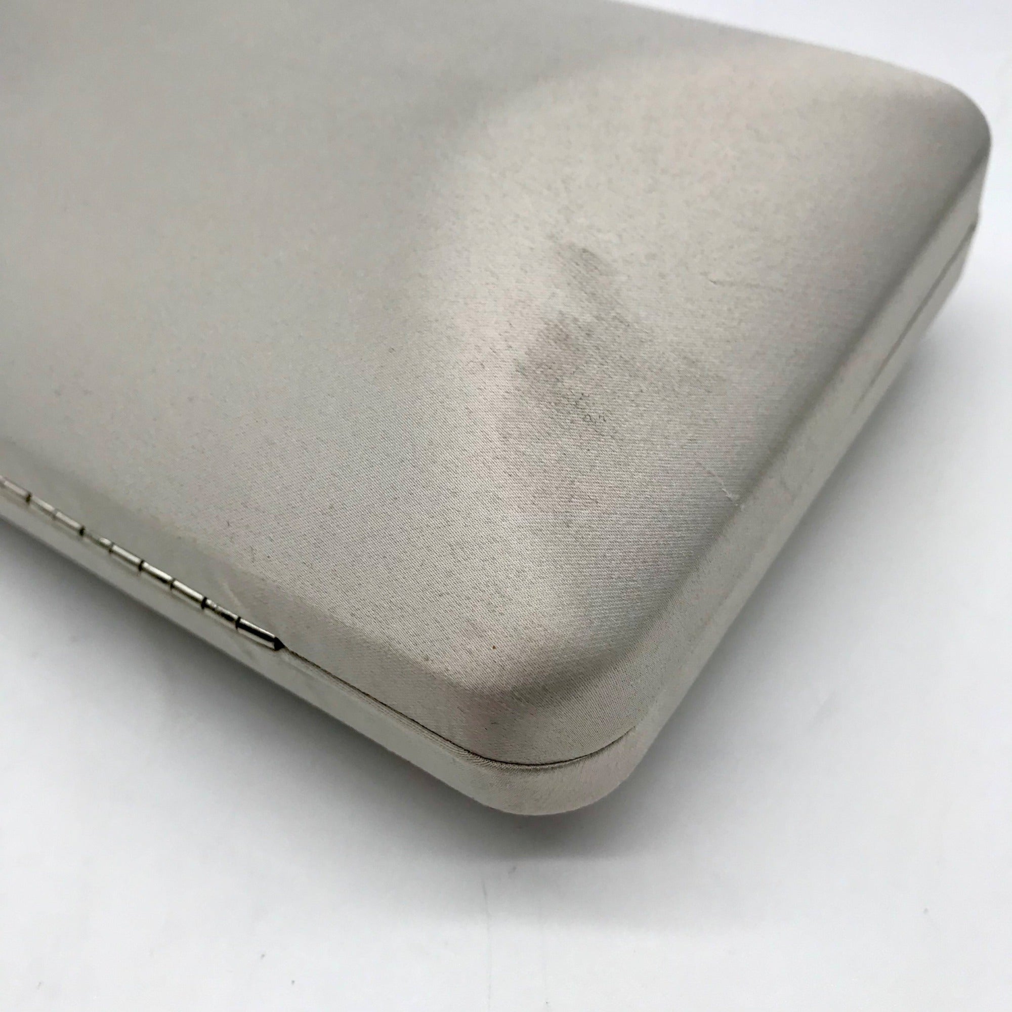 I.N.C. International Concepts Silver Crystal Top Handle Frame Convertible Crossbody Bag