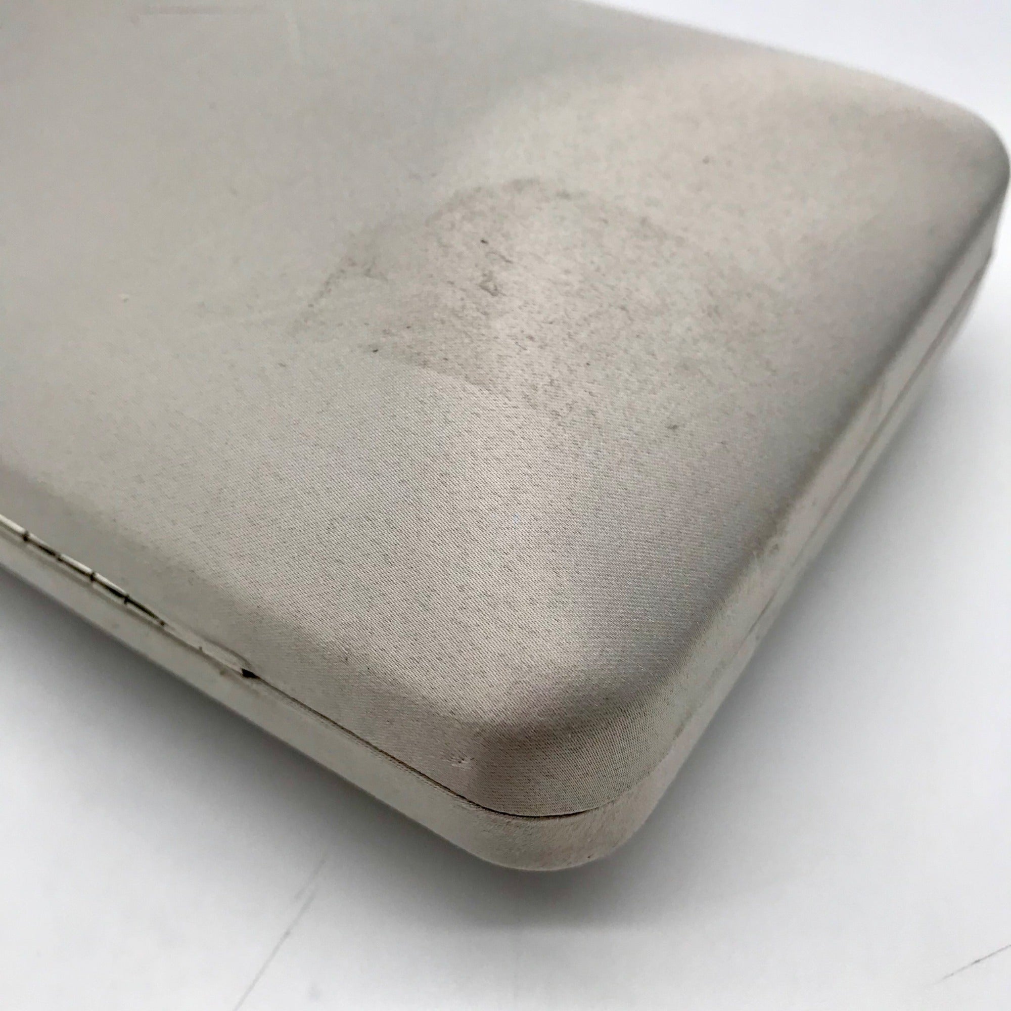 I.N.C. International Concepts Silver Crystal Top Handle Frame Convertible Crossbody Bag