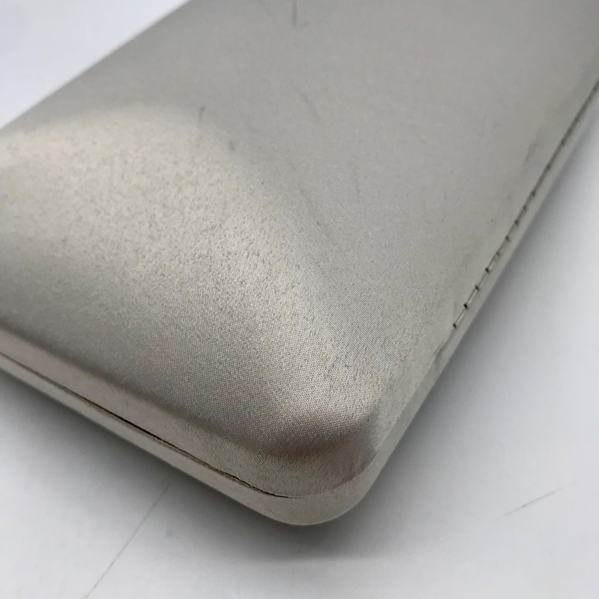 I.N.C. International Concepts Silver Crystal Top Handle Frame Convertible Crossbody Bag