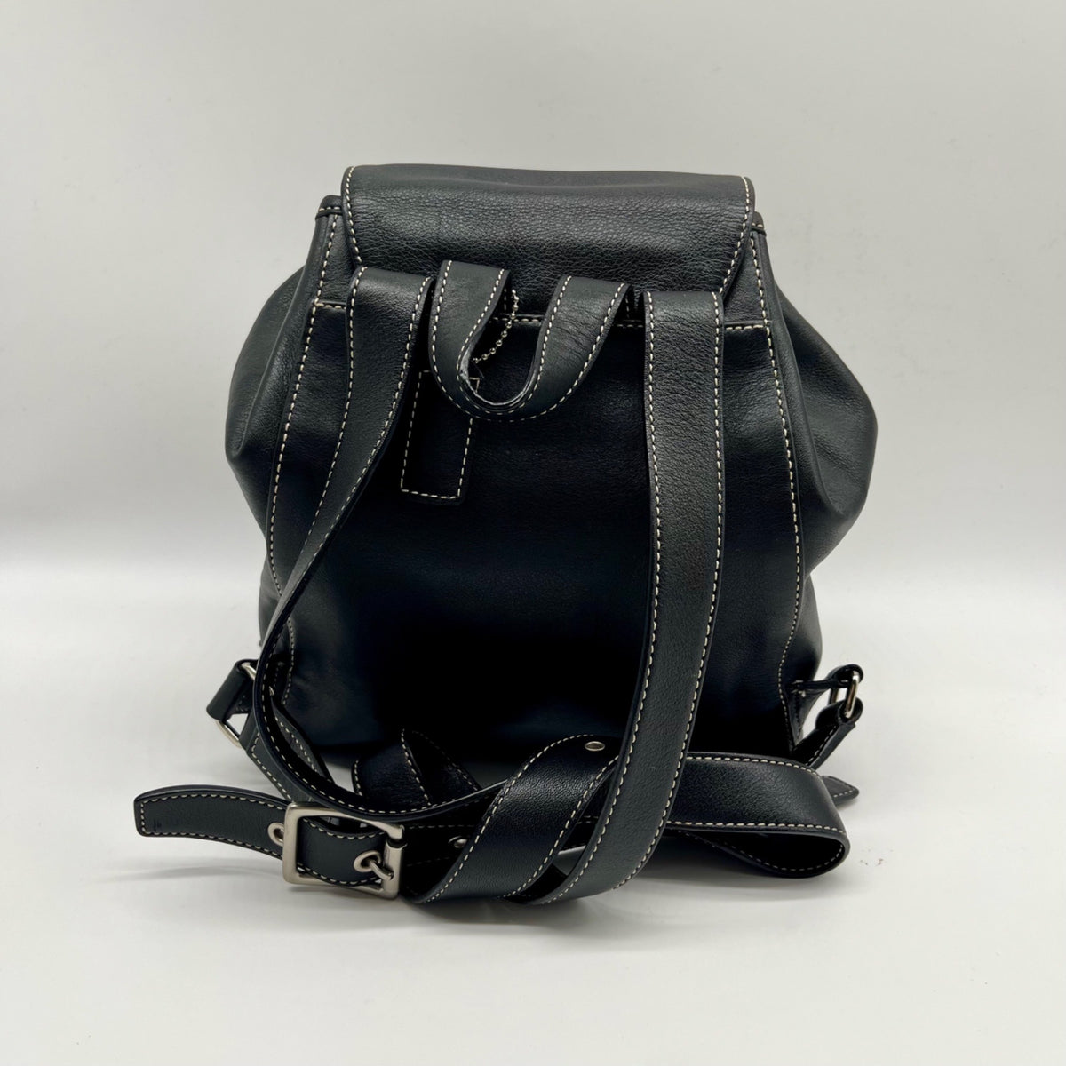 Coach Black Leather Backpack 9569