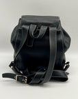 Coach Black Leather Backpack 9569