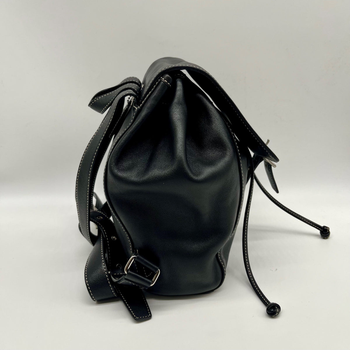 Coach Black Leather Backpack 9569