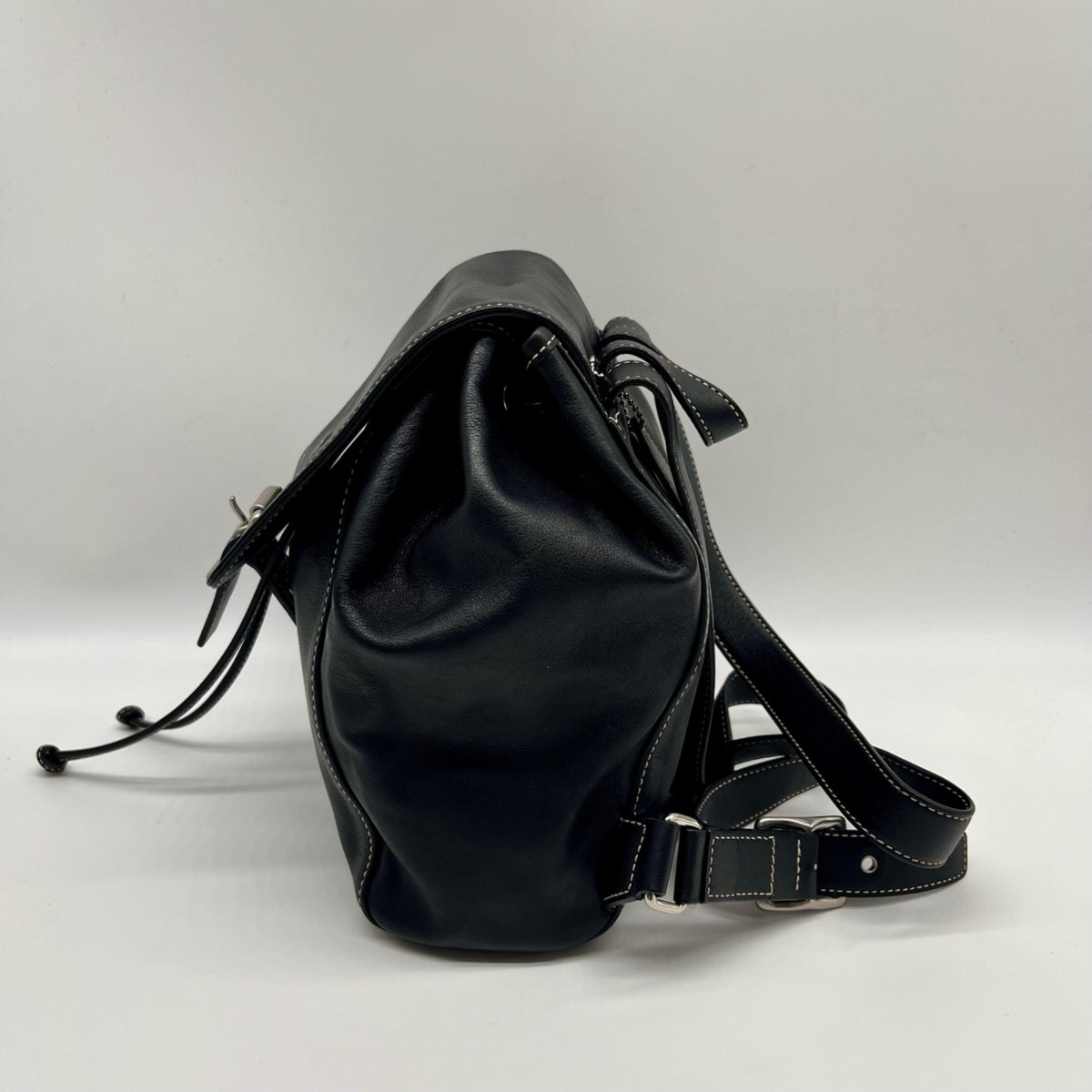Coach Black Leather Backpack 9569