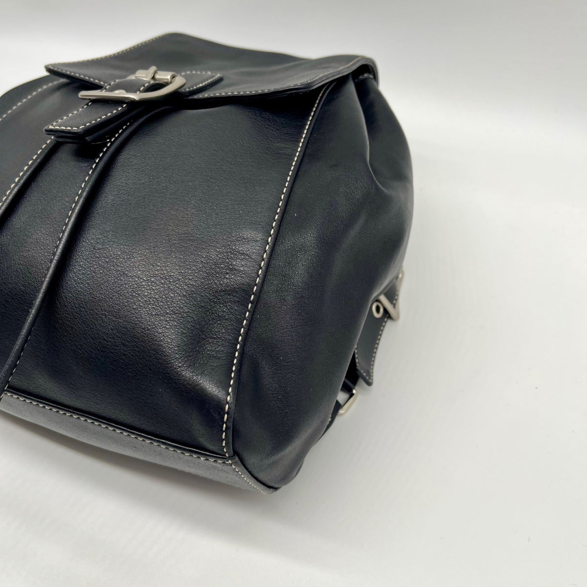 Coach Black Leather Backpack 9569