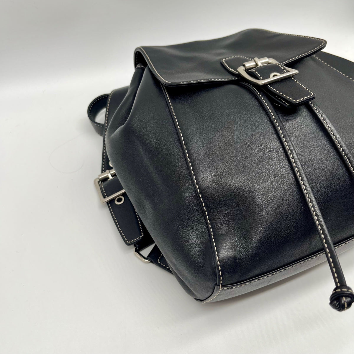 Coach Black Leather Backpack 9569