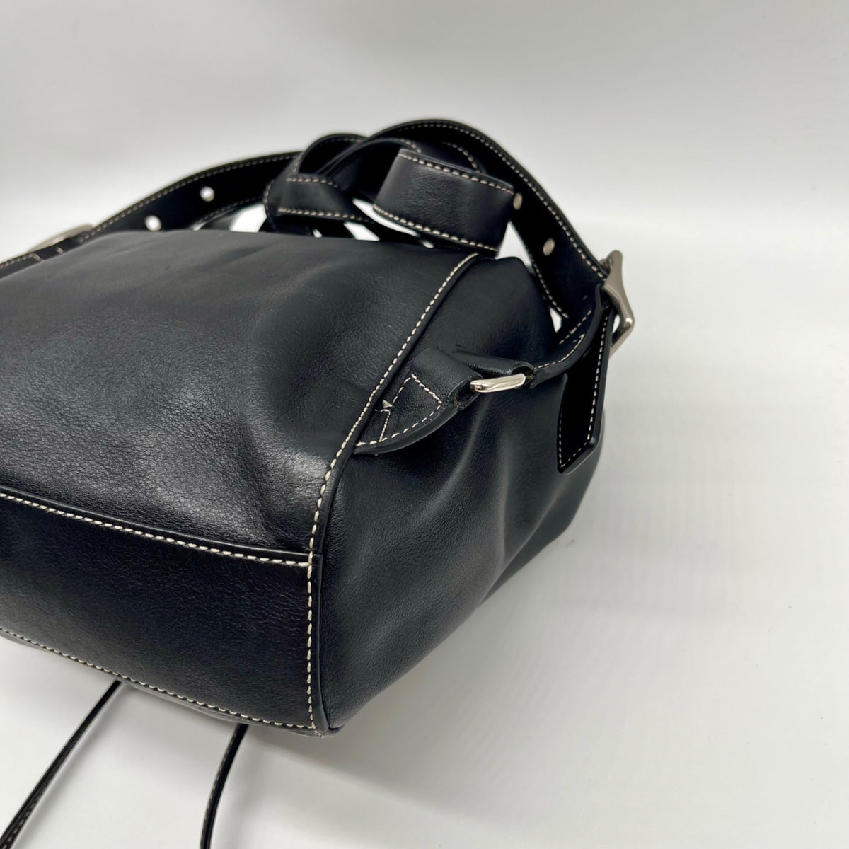 Coach Black Leather Backpack 9569