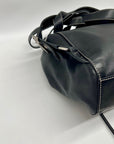 Coach Black Leather Backpack 9569