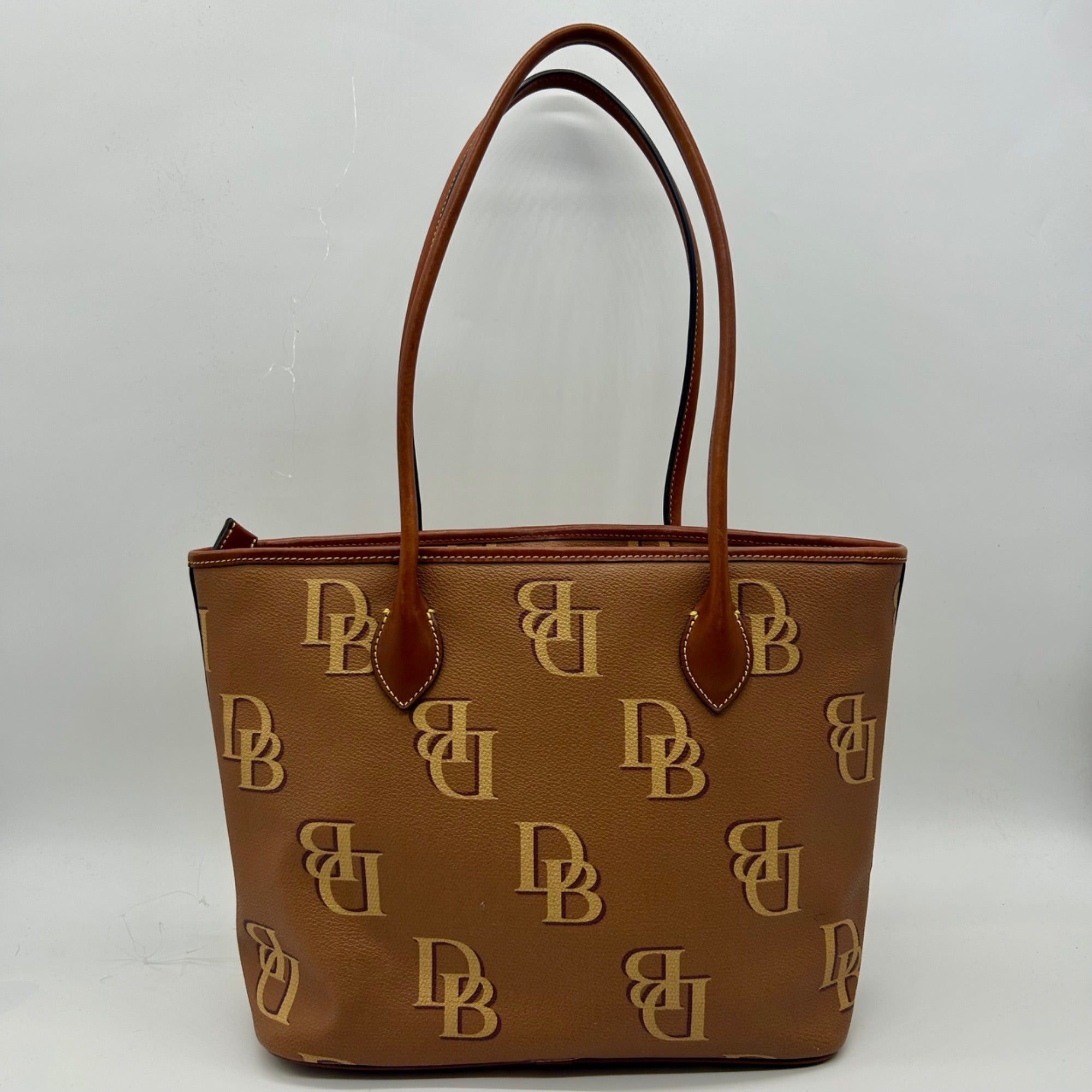 Dooney &amp; Bourke Monogram Large Tote Shoulder Bag