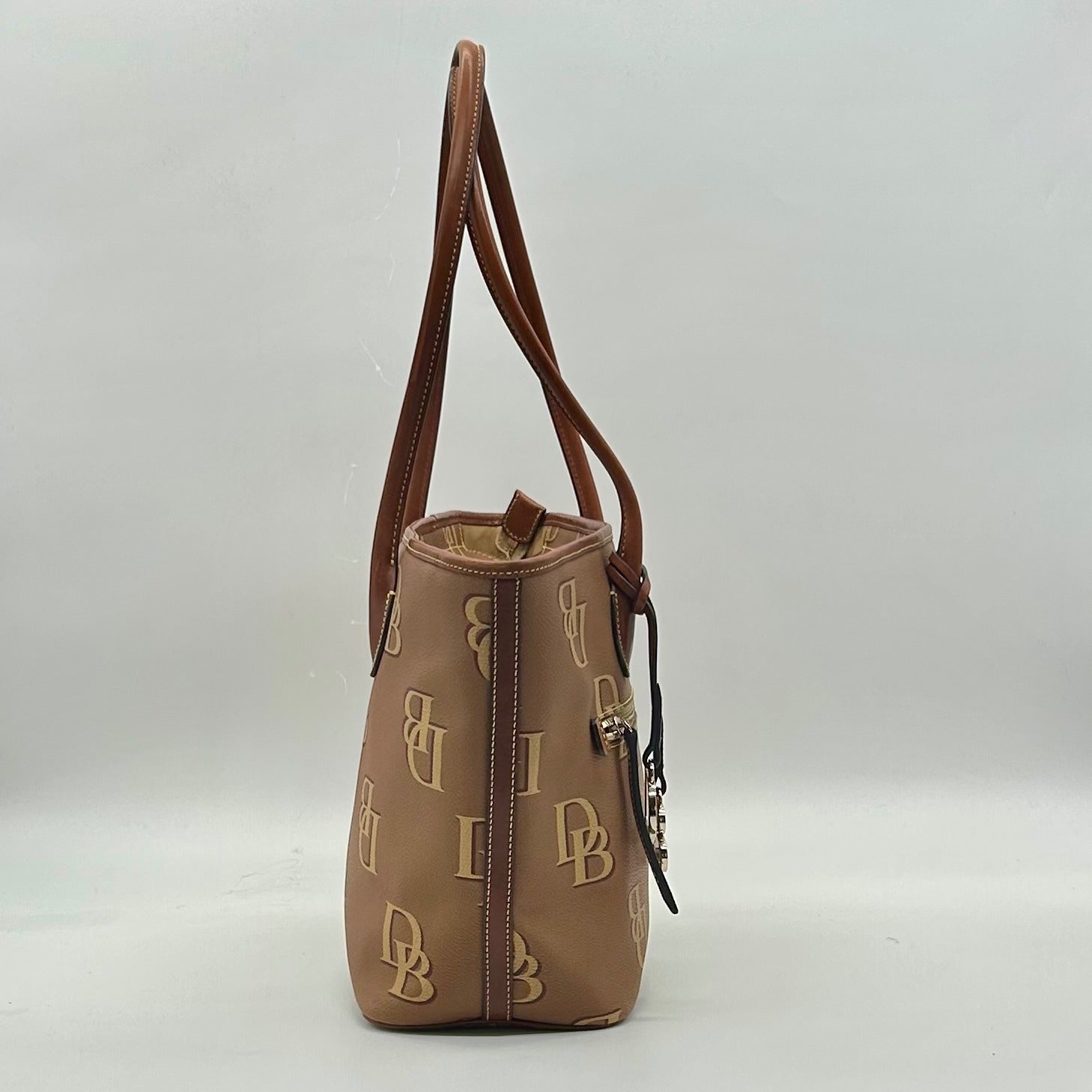 Dooney &amp; Bourke Monogram Large Tote Shoulder Bag