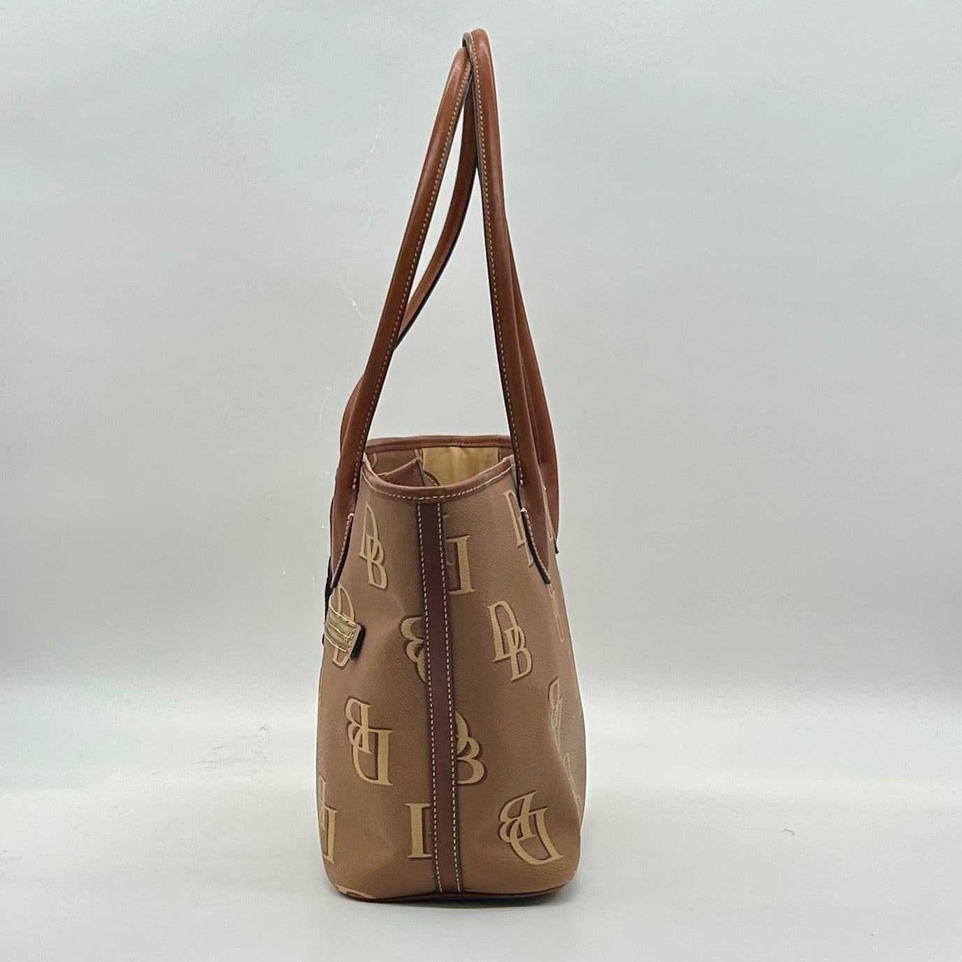 Dooney &amp; Bourke Monogram Large Tote Shoulder Bag