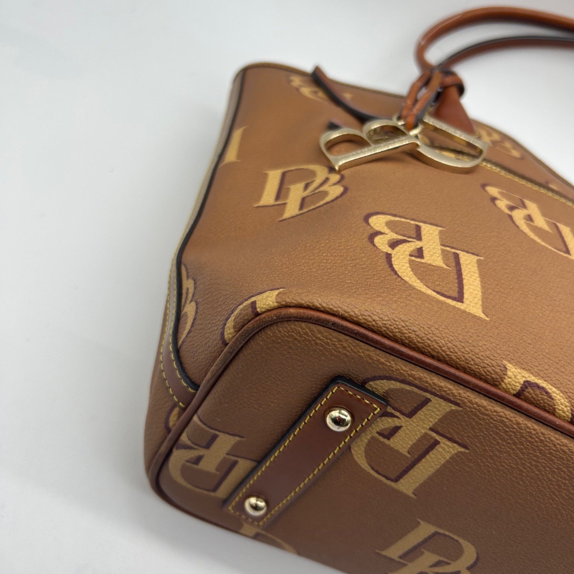 Dooney &amp; Bourke Monogram Large Tote Shoulder Bag