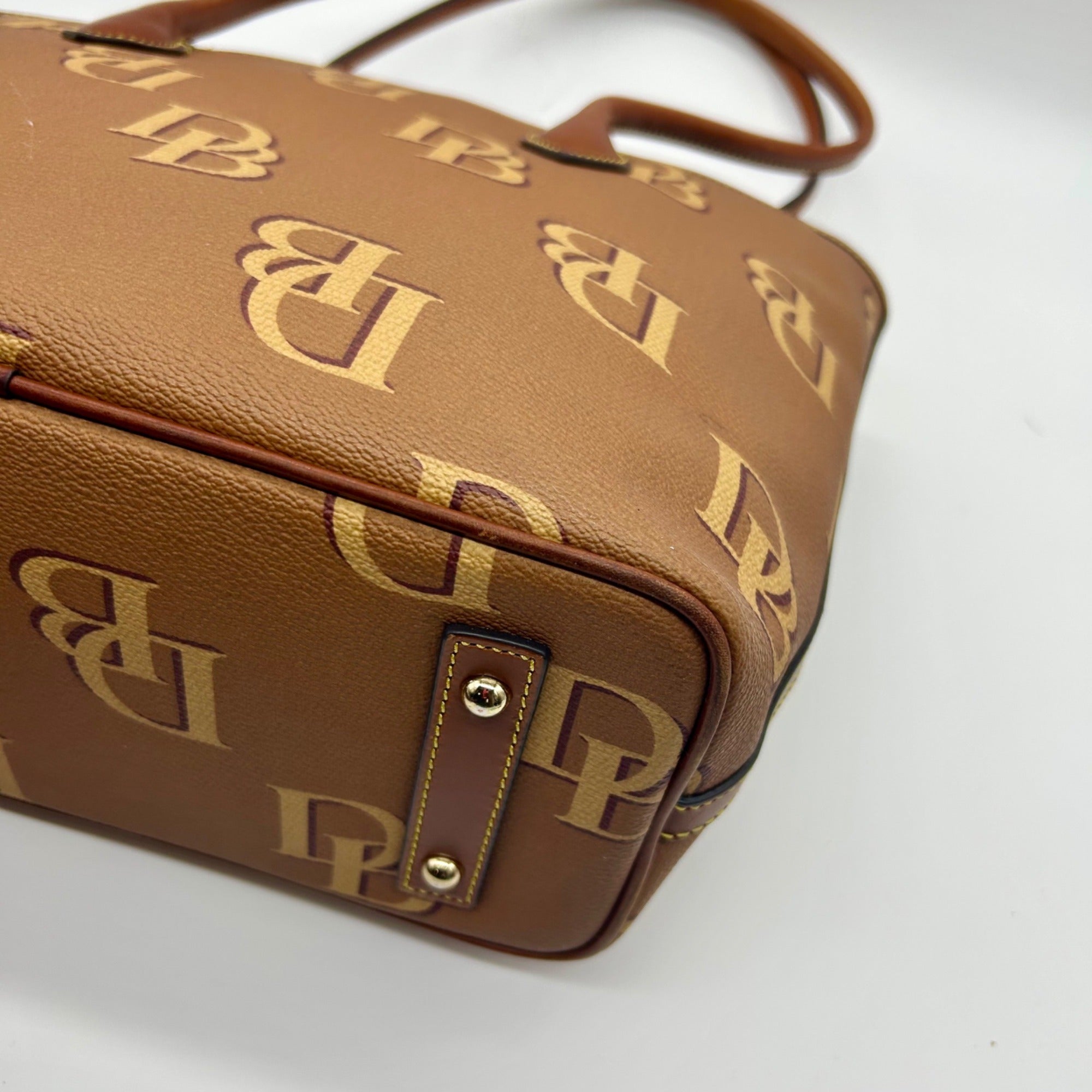 Dooney &amp; Bourke Monogram Large Tote Shoulder Bag