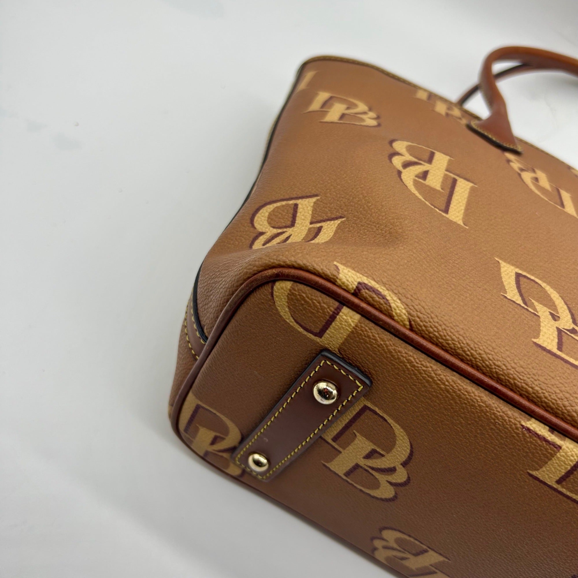 Dooney &amp; Bourke Monogram Large Tote Shoulder Bag