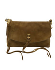 Rebecca Minkoff Tan Suede Darren Shoulder Bag