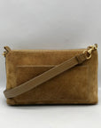 Rebecca Minkoff Tan Suede Darren Shoulder Bag