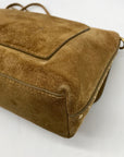 Rebecca Minkoff Tan Suede Darren Shoulder Bag