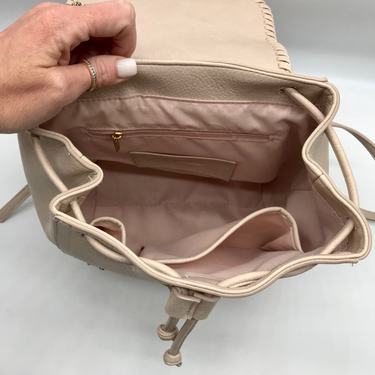 Style &amp; Co  Alabaster Whipstitch Backpack