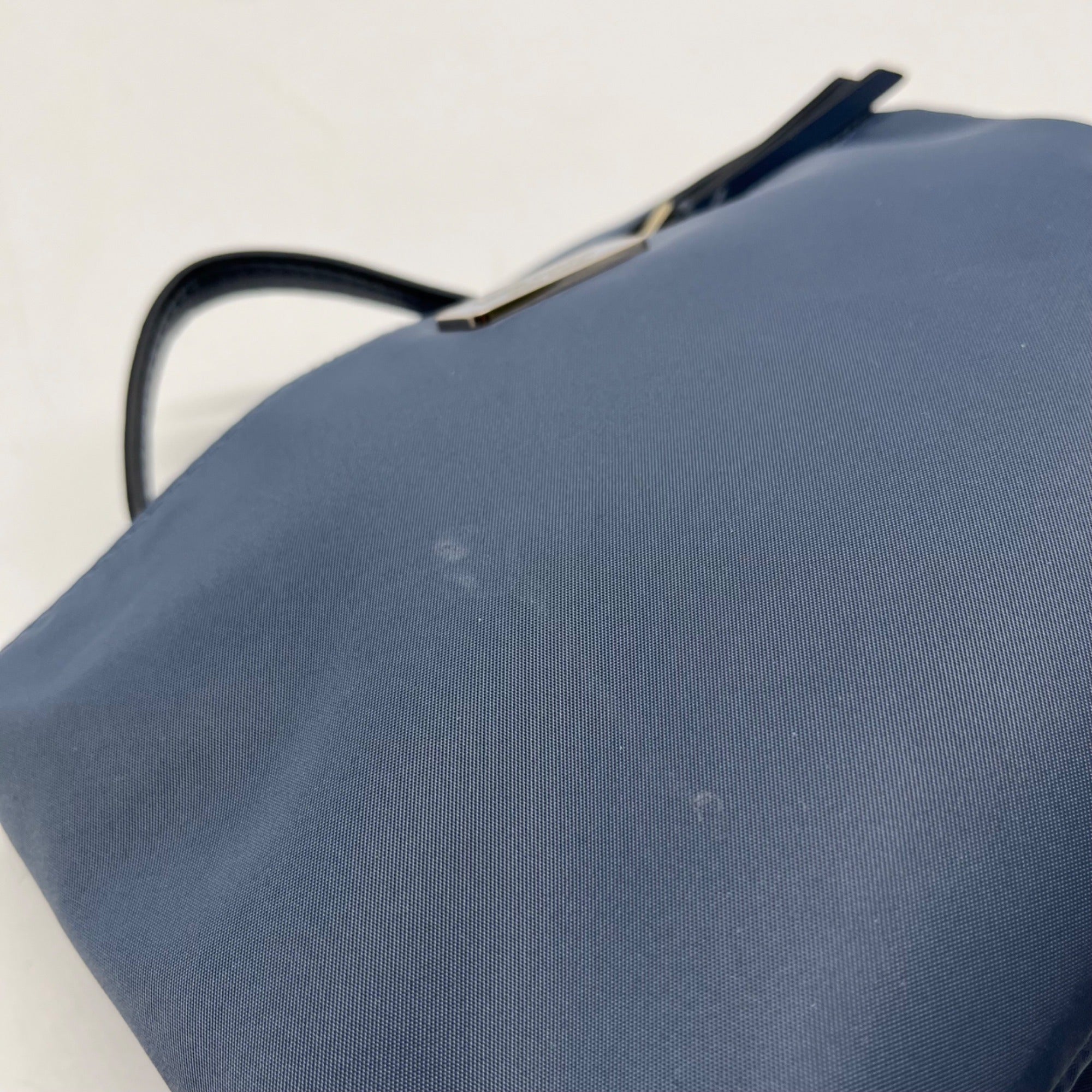 Kate Spade Blue Nylon Dawn Triple Gusset Crossbody Bag