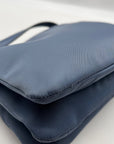 Kate Spade Blue Nylon Dawn Triple Gusset Crossbody Bag