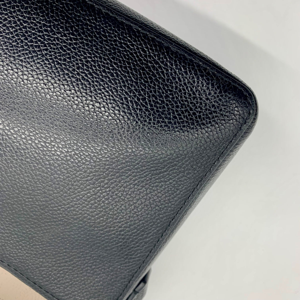 Kate Spade Gray And Black Pebbled Leather Margaux Crossbody Bag