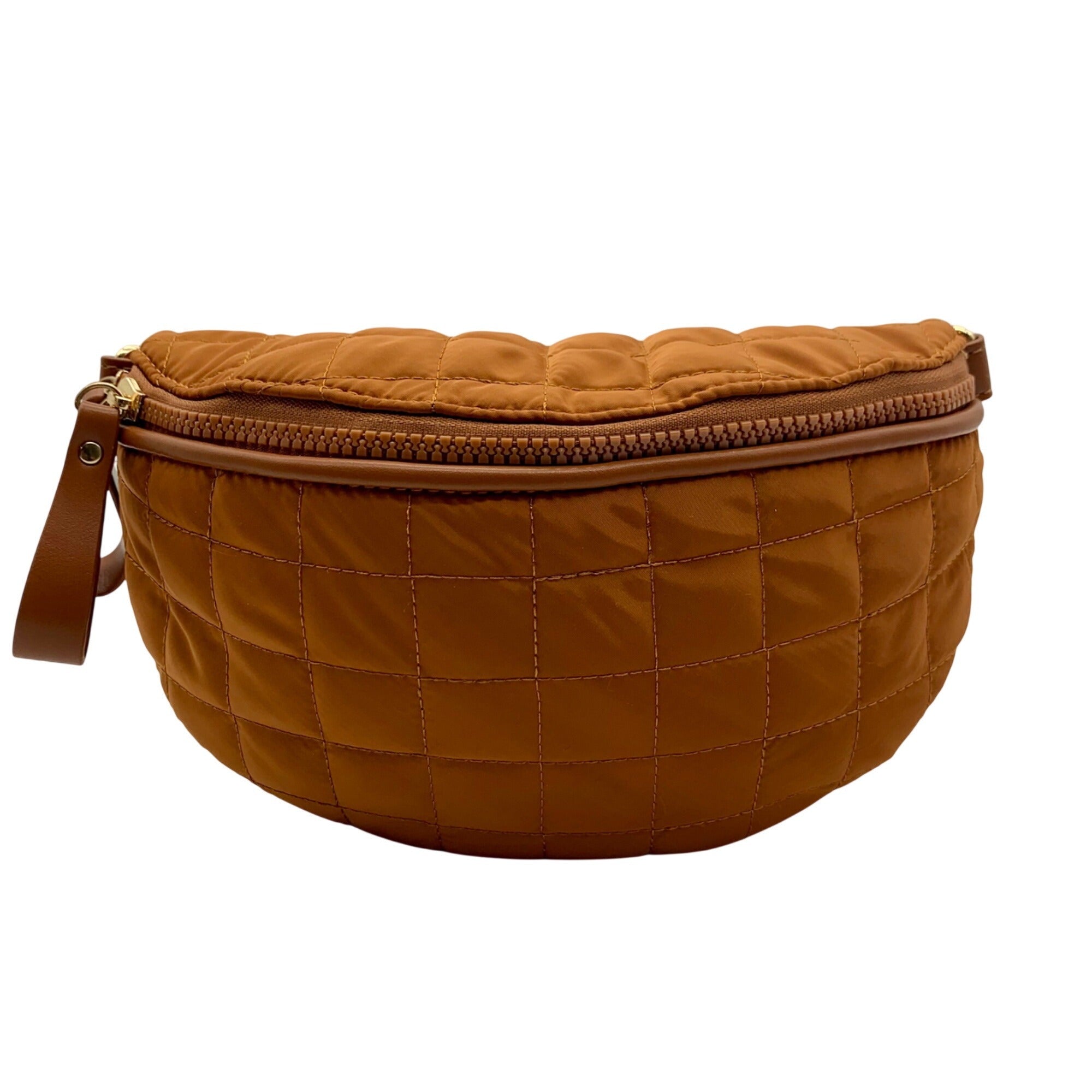 MMS Brands Brown Fabric Waist Bag