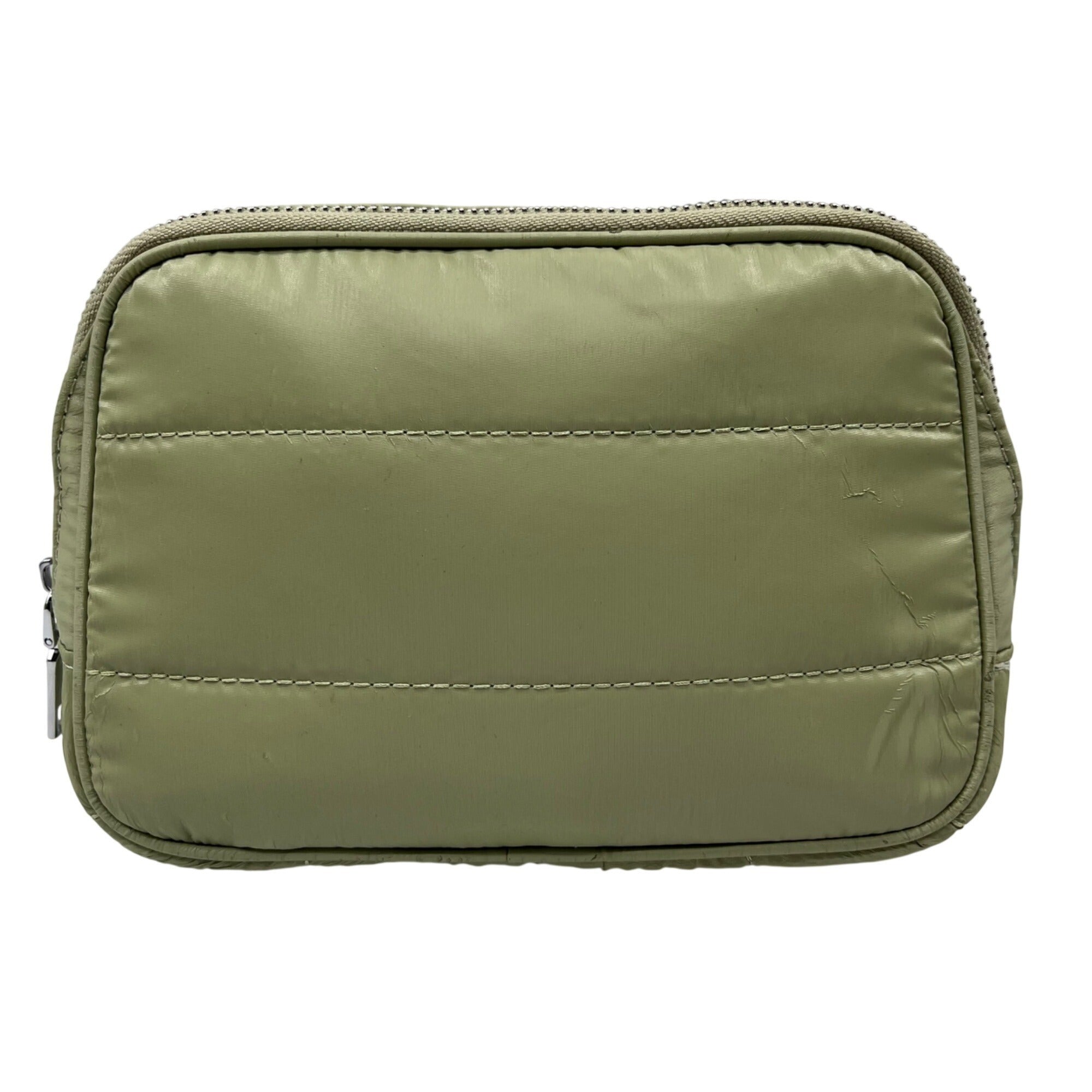 MMS Brands Green Fabric Fanny Pack