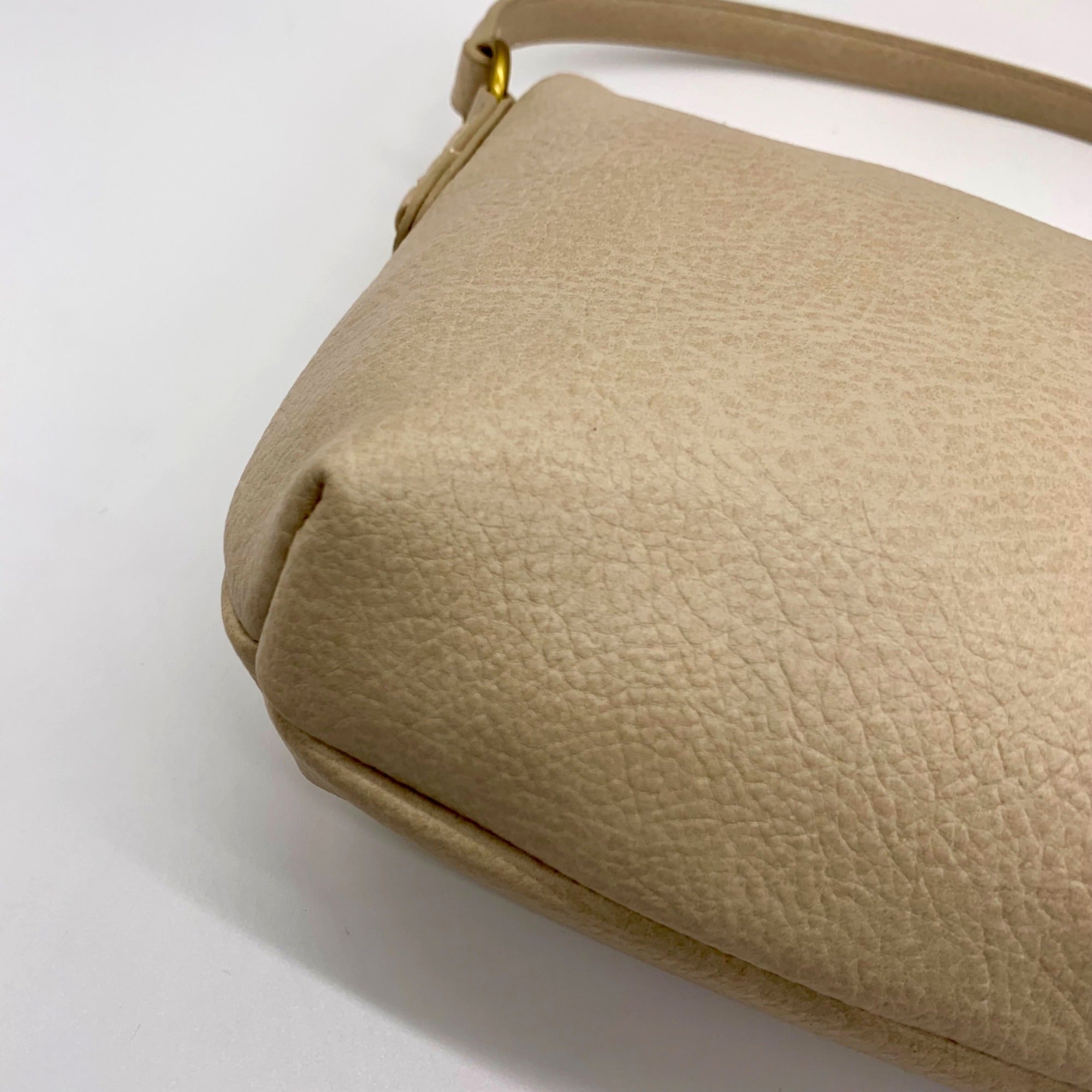 Style &amp; Co Faux Leather Alabaster Medium Zippered Convertible Shoulder Bag