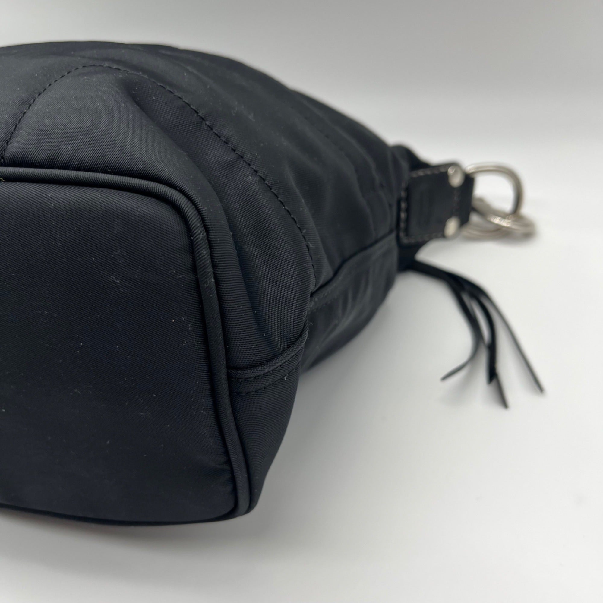 Coach Black Hamptons Hobo Shoulder Bag