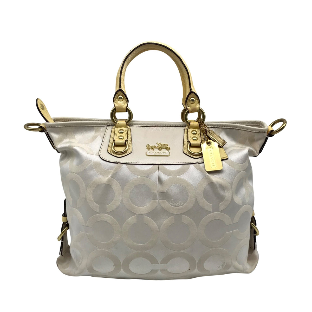 Coach Off -White Madison Sabrina Satchel Bag