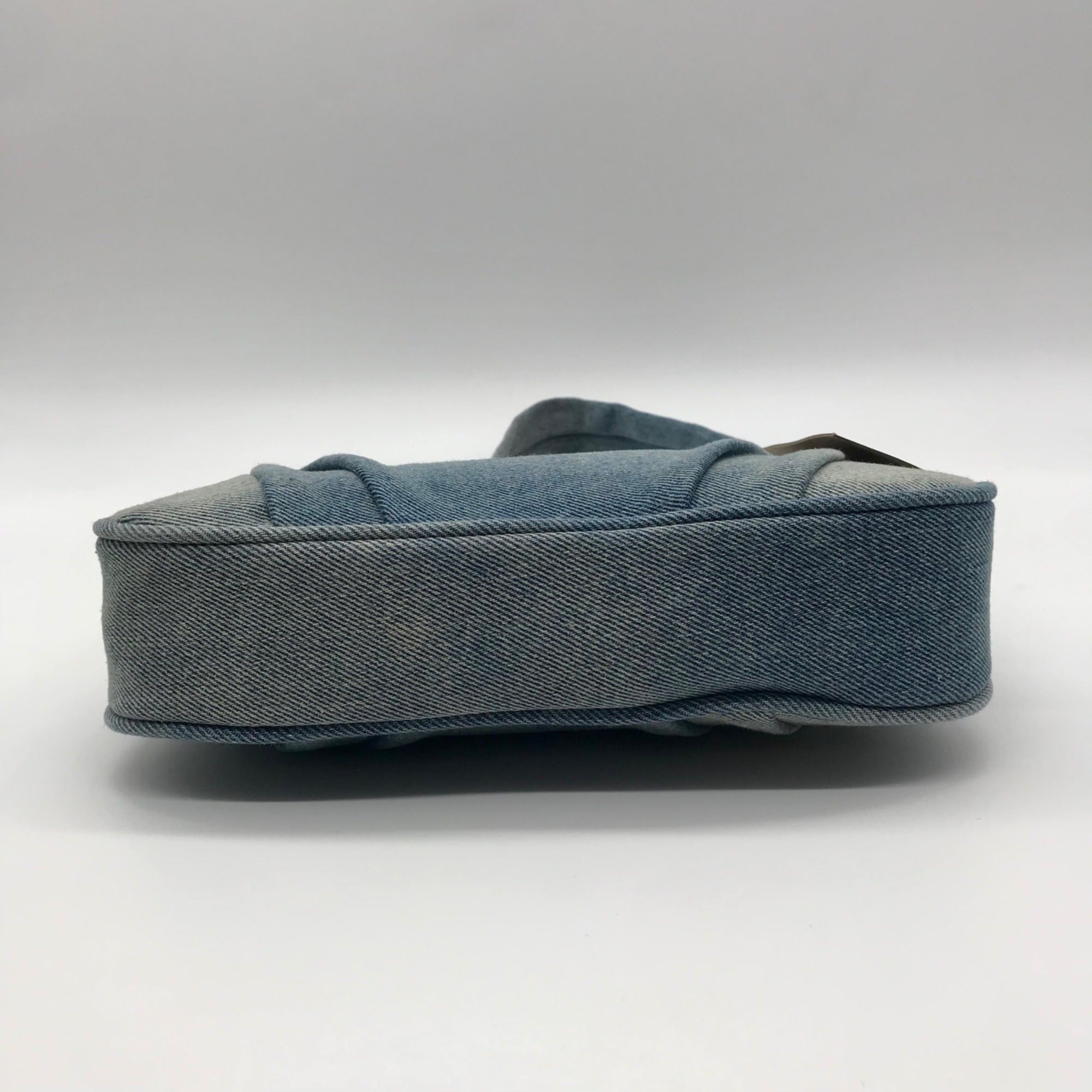 Steve Madden Liamm Denim Crescent Shoulder Bag