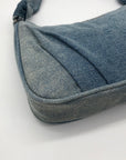 Steve Madden Liamm Denim Crescent Shoulder Bag
