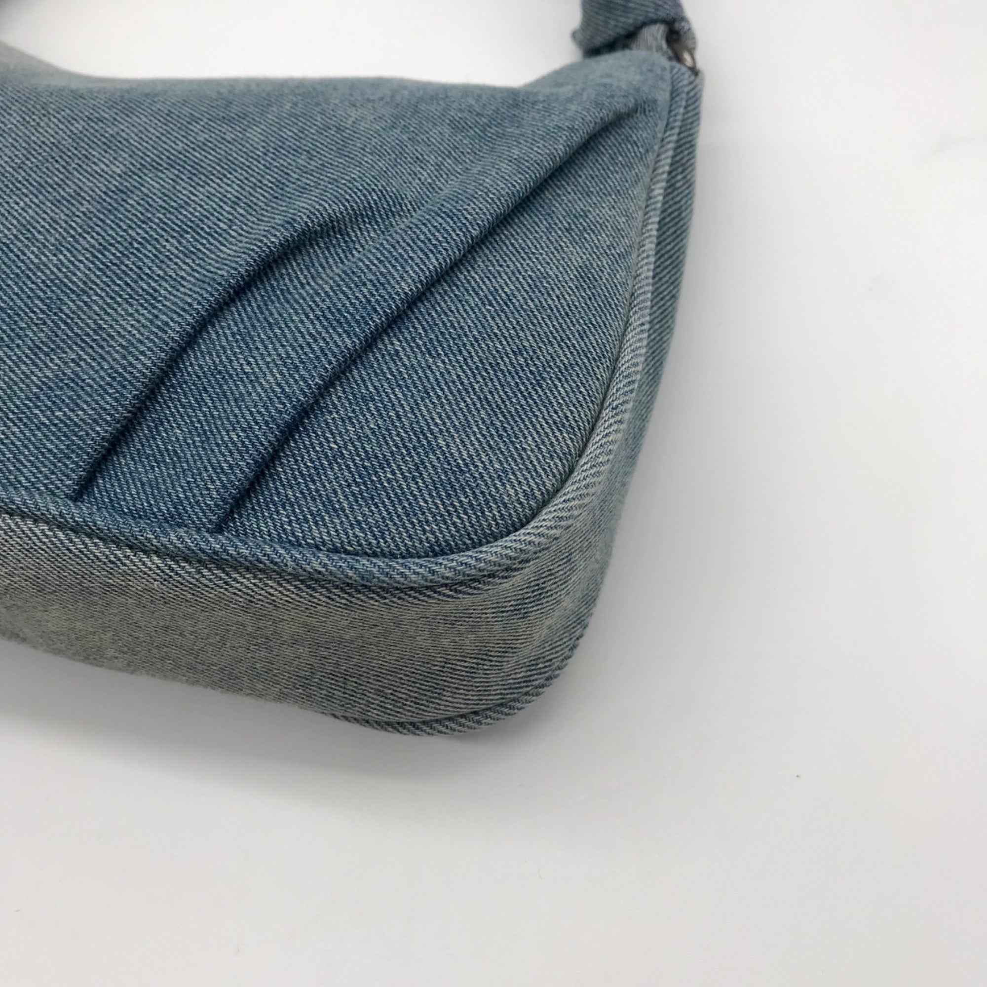 Steve Madden Liamm Denim Crescent Shoulder Bag