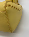 MMS Yellow Leather Crossbody Bag