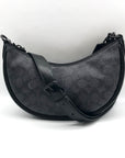 Coach Black Signature Coated Canvas Mira Shoulder Bag CQ764